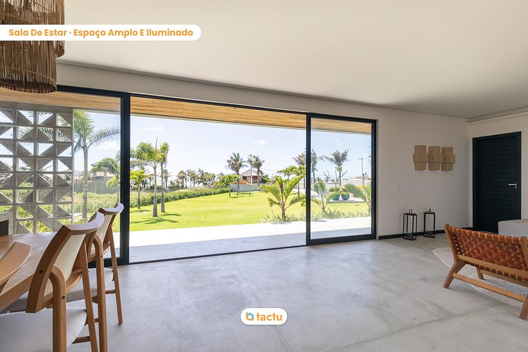 Villa Luzes Rooftop, Service et Vue Mer à Fortim