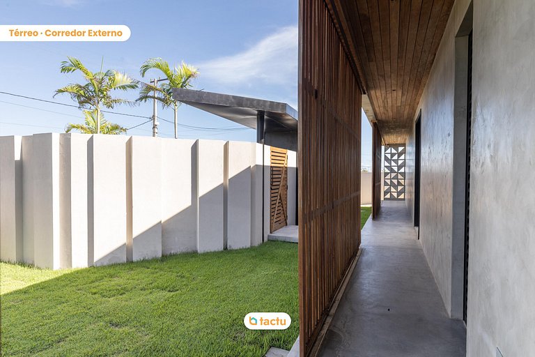Villa Luzes Rooftop, Service and Sea View Fortim