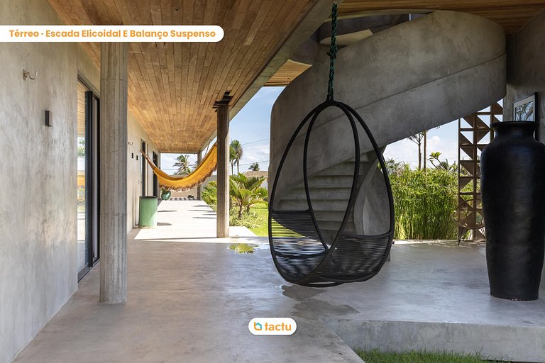 Villa Luzes Rooftop, Service et Vue Mer à Fortim