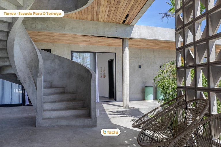 Villa Luzes Rooftop, Servicio, Vista al Mar Fortim