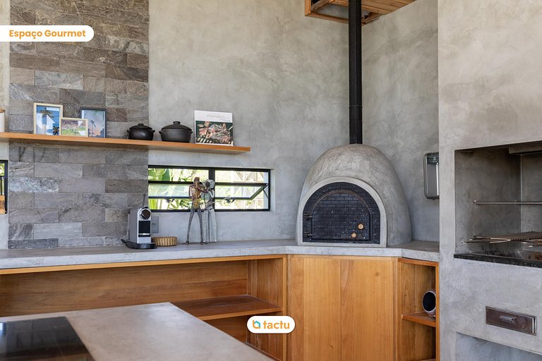 Villa Luzes Rooftop, Service et Vue Mer à Fortim