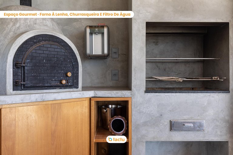 Villa Luzes Rooftop, Service et Vue Mer à Fortim