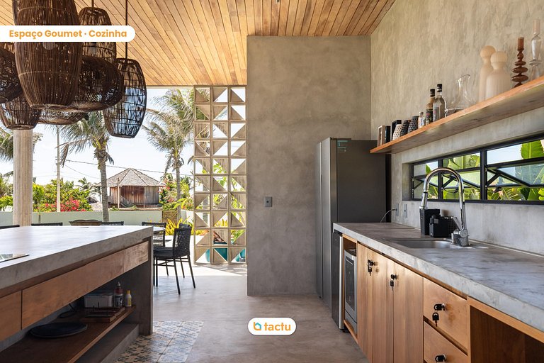Villa Luzes Rooftop, Servicio, Vista al Mar Fortim
