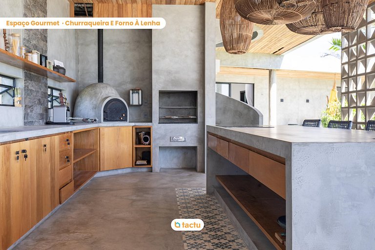 Villa Luzes Rooftop, Service et Vue Mer à Fortim