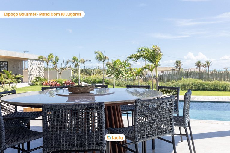 Villa Luzes Rooftop, Service et Vue Mer à Fortim
