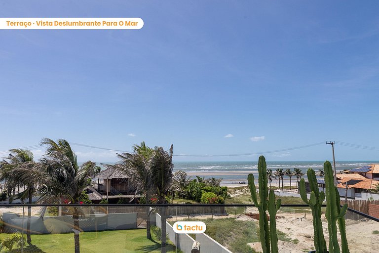 Vila Luzes c/ Rooftop, Serviço e Vista Mar Fortim