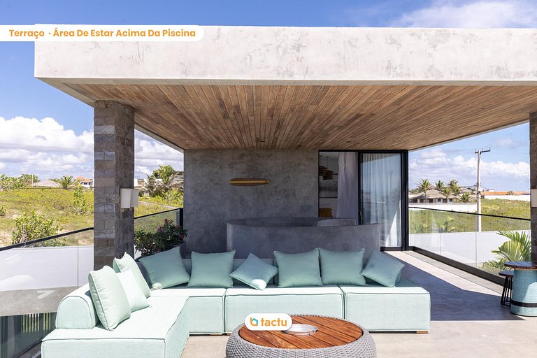 Villa Luzes Rooftop, Servicio, Vista al Mar Fortim
