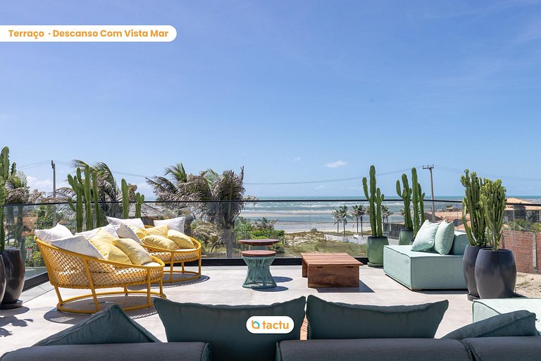 Villa Luzes Rooftop, Servicio, Vista al Mar Fortim