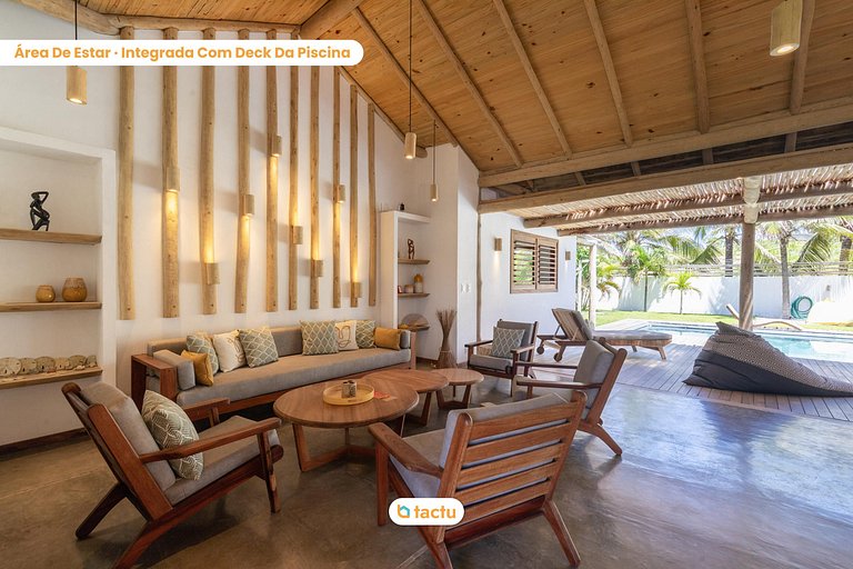 Casa charmosa com piscina privativa