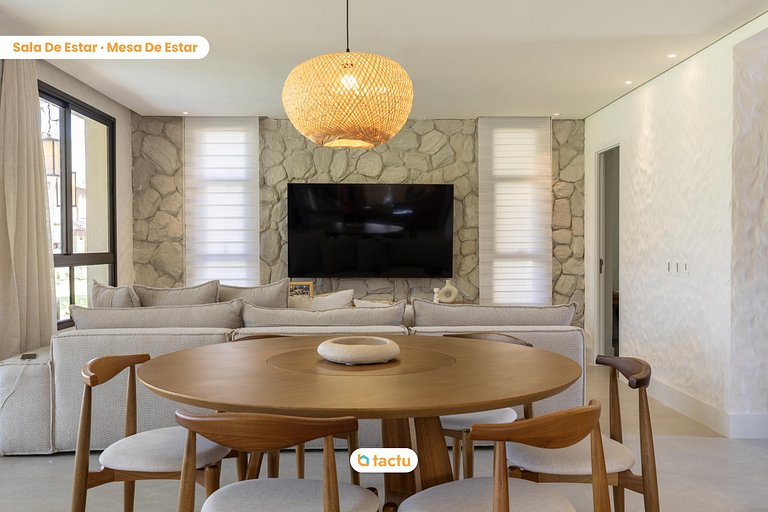 Triplex com Rooftop & Piscina Eco Village Fortim