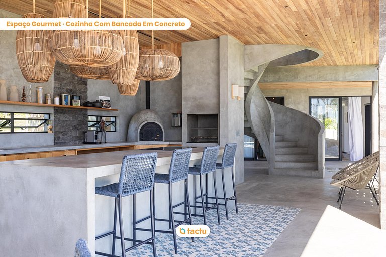 Villa Luzes Rooftop, Servicio, Vista al Mar Fortim