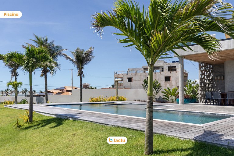 Villa Luzes Rooftop, Service et Vue Mer à Fortim