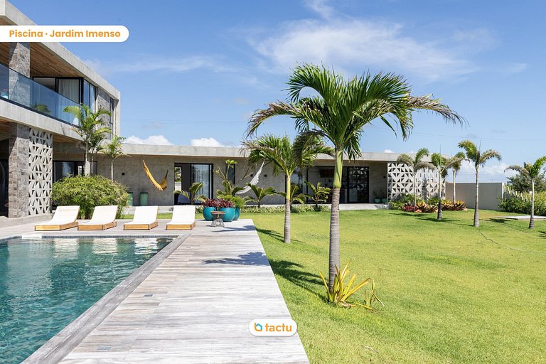 Villa Luzes Rooftop, Service et Vue Mer à Fortim