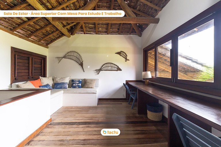 Casa Frente Vista Mar Fortim Ceará Luxosa com 6 Quartos Kite