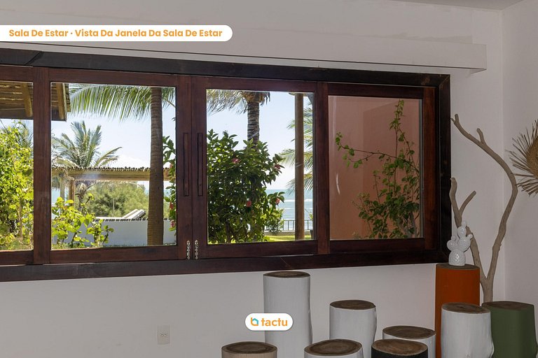 Maison avec Vue sur l'Océan en Face, Fortim, Ceará, Luxueuse