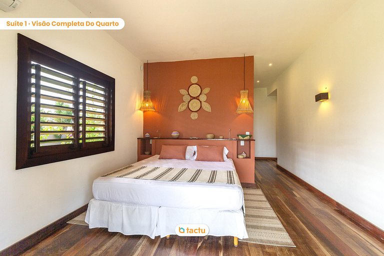 Casa Frente Vista Mar Fortim Ceará Luxosa com 6 Quartos Kite