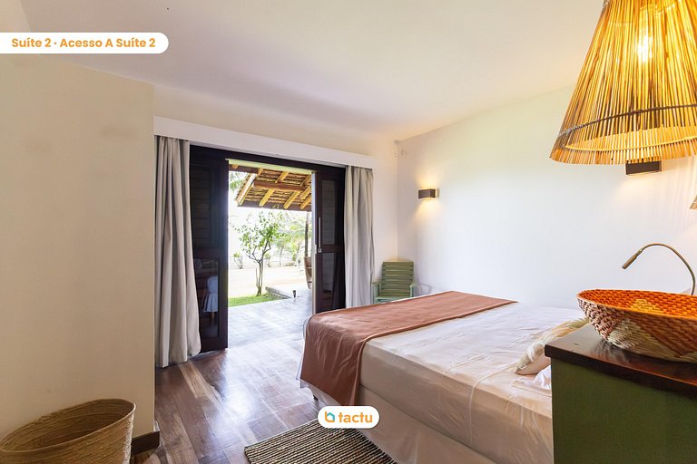 Maison avec Vue sur l'Océan en Face, Fortim, Ceará, Luxueuse