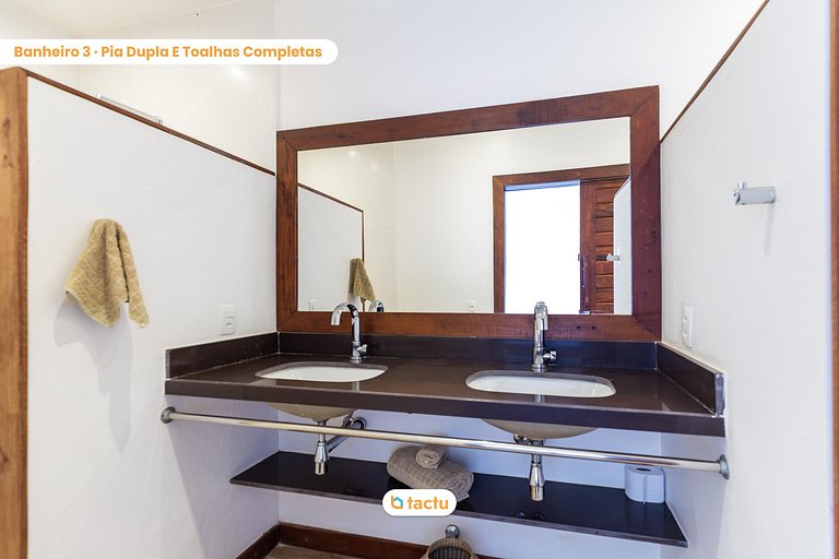 Casa Frente Vista Mar Fortim Ceará Luxosa com 6 Quartos Kite