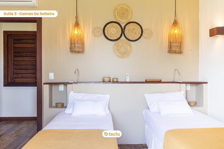 House with Ocean Front Fortim Ceará Luxurious Kitesurfing