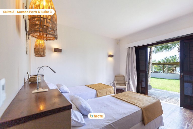 Maison avec Vue sur l'Océan en Face, Fortim, Ceará, Luxueuse