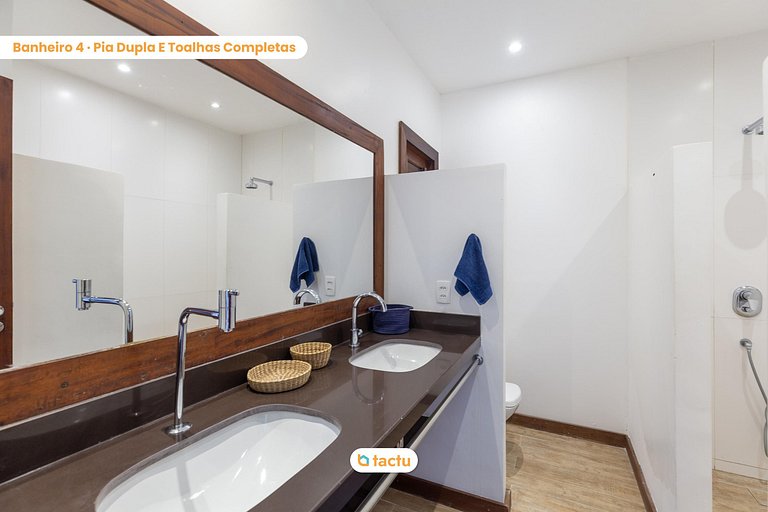 Casa Frente Vista Mar Fortim Ceará Luxosa com 6 Quartos Kite