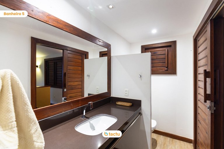 Casa Frente Vista Mar Fortim Ceará Luxosa com 6 Quartos Kite