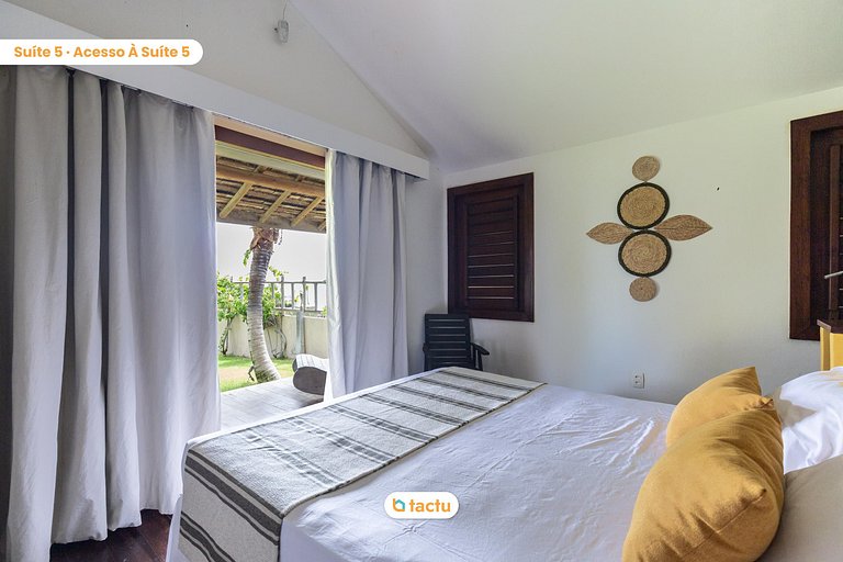 House with Ocean Front Fortim Ceará Luxurious Kitesurfing