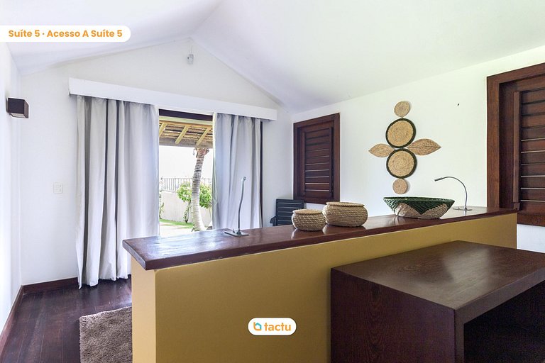 Casa Frente Vista Mar Fortim Ceará Luxosa com 6 Quartos Kite