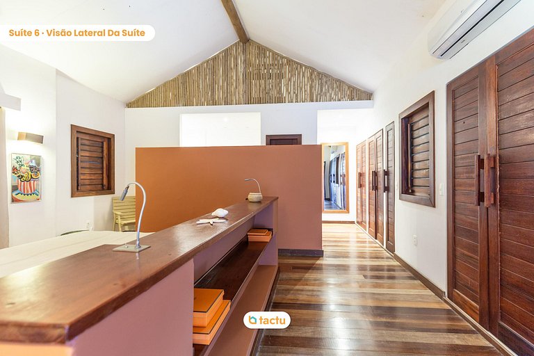 Casa Frente Vista Mar Fortim Ceará Luxosa com 6 Quartos Kite