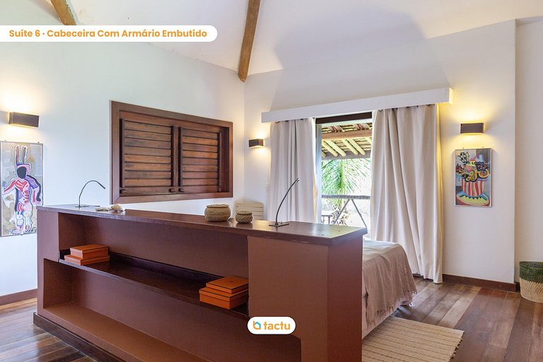 Casa Frente Vista Mar Fortim Ceará Luxosa com 6 Quartos Kite
