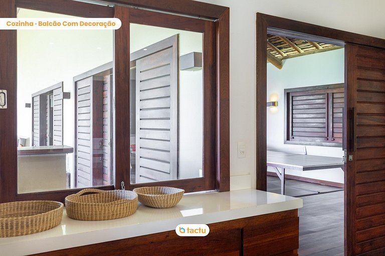 Casa Frente Vista Mar Fortim Ceará Luxosa com 6 Quartos Kite