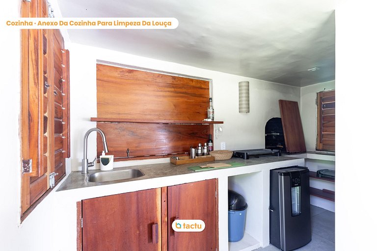 Casa Frente Vista Mar Fortim Ceará Luxosa com 6 Quartos Kite