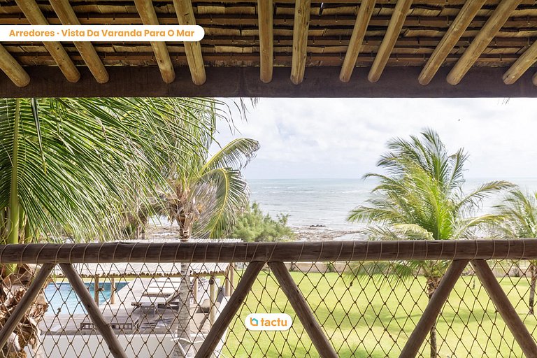 Casa Frente Vista Mar Fortim Ceará Luxosa com 6 Quartos Kite