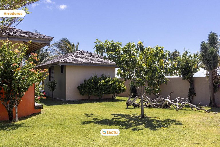 Casa Frente Vista Mar Fortim Ceará Luxosa com 6 Quartos Kite