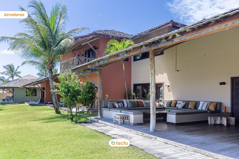 Casa Frente Vista Mar Fortim Ceará Luxosa com 6 Quartos Kite