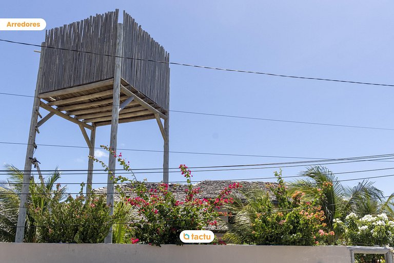 Casa Frente Vista al Mar, Fortim, Ceará, Lujosa, Kite