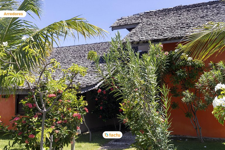Casa Frente Vista Mar Fortim Ceará Luxosa com 6 Quartos Kite