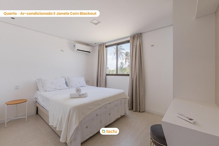 House in Flecheiras with sea-view pool