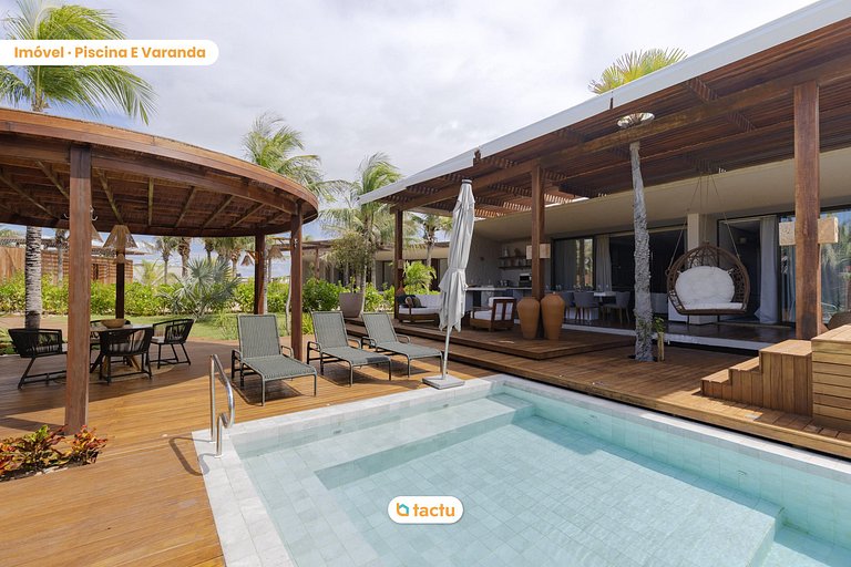 Casa luxo no Origem Fortim com piscina e jacuzzi