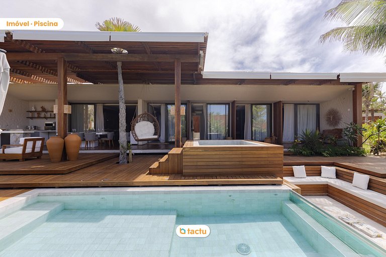 Casa luxo no Origem Fortim com piscina e jacuzzi