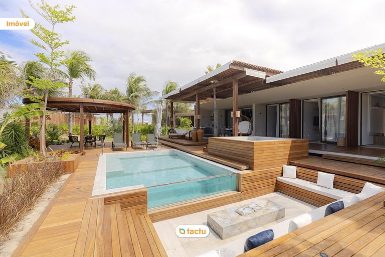 Casa luxo no Origem Fortim com piscina e jacuzzi