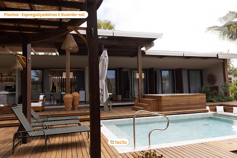 Casa luxo no Origem Fortim com piscina e jacuzzi