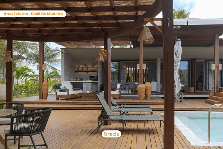 Casa luxo no Origem Fortim com piscina e jacuzzi