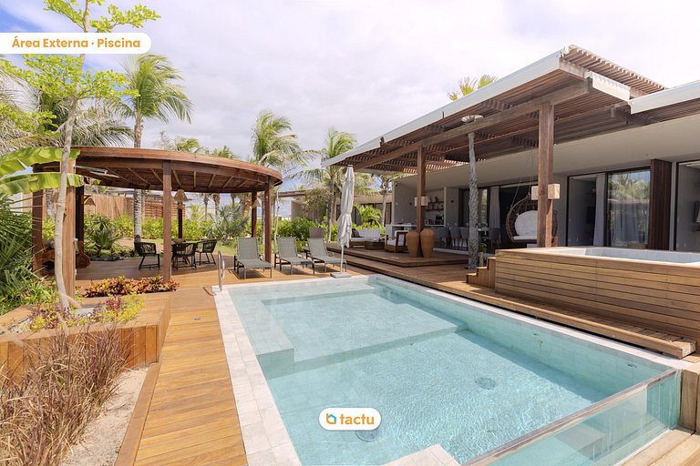 Casa luxo no Origem Fortim com piscina e jacuzzi