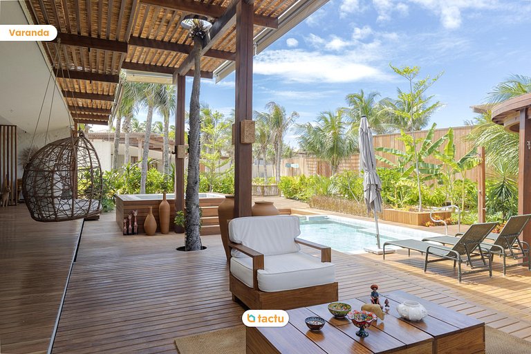 Casa luxo no Origem Fortim com piscina e jacuzzi