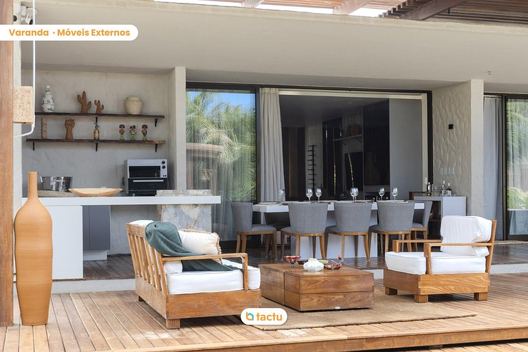 Casa luxo no Origem Fortim com piscina e jacuzzi
