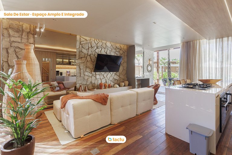 Casa exclusiva com piscina no Origem Fortim