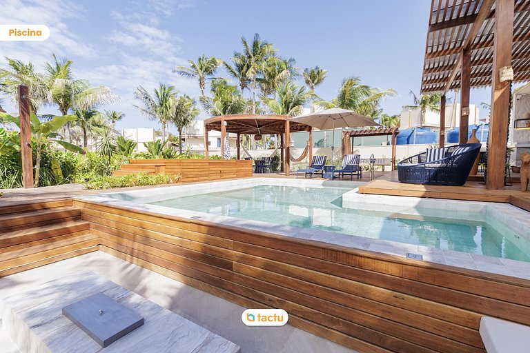 Casa exclusiva com piscina no Origem Fortim