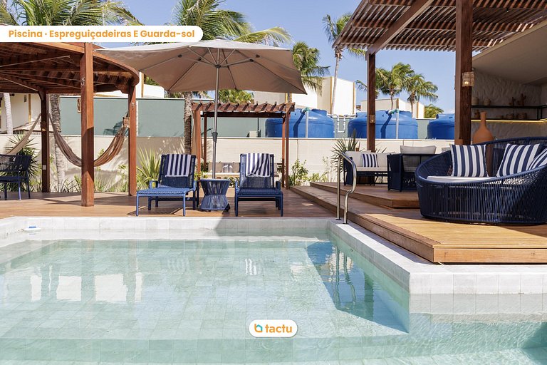 Casa exclusiva com piscina no Origem Fortim