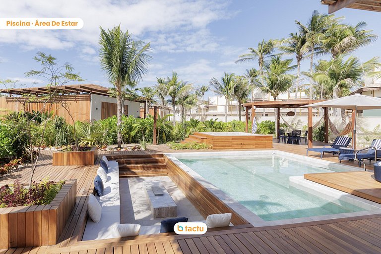 Casa exclusiva com piscina no Origem Fortim